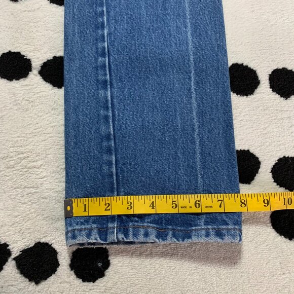 Vintage Wrangler 936PWD Cowboy Cut Faded Denim Straight Leg Bootcut Jeans - Picture 11 of 12